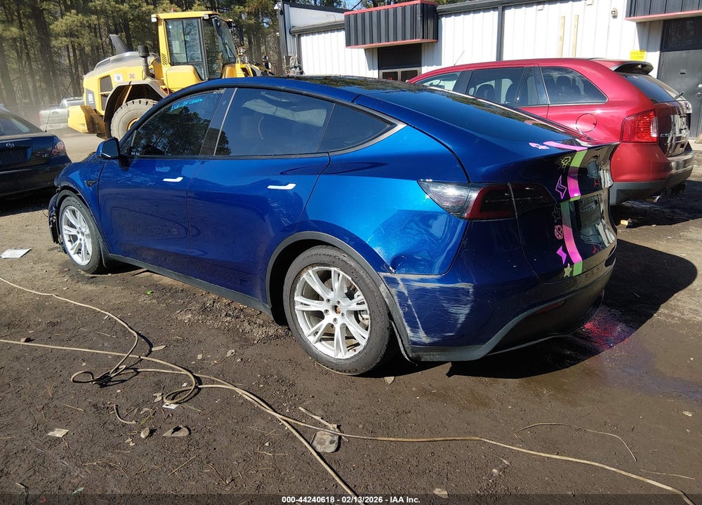 2020 TESLA MODEL Y LONG RANGE DUAL MOTOR ALL-WHEEL DRIVE VIN: 5YJYGDEE7LF031777