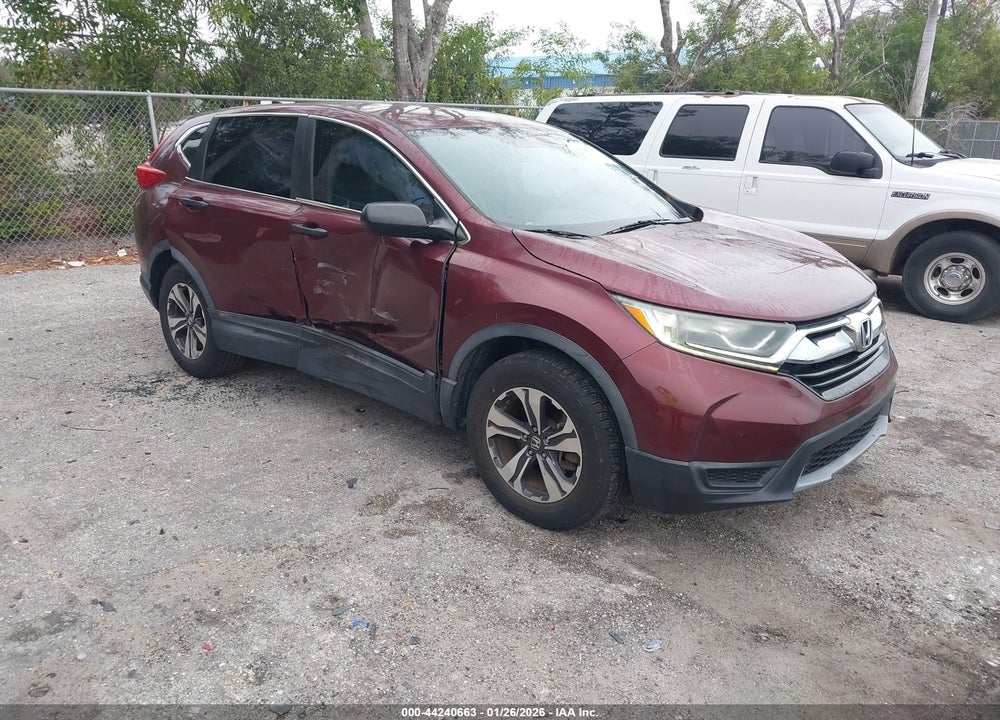 2017 HONDA CR-V LX VIN: 5J6RW5H30HL003311
