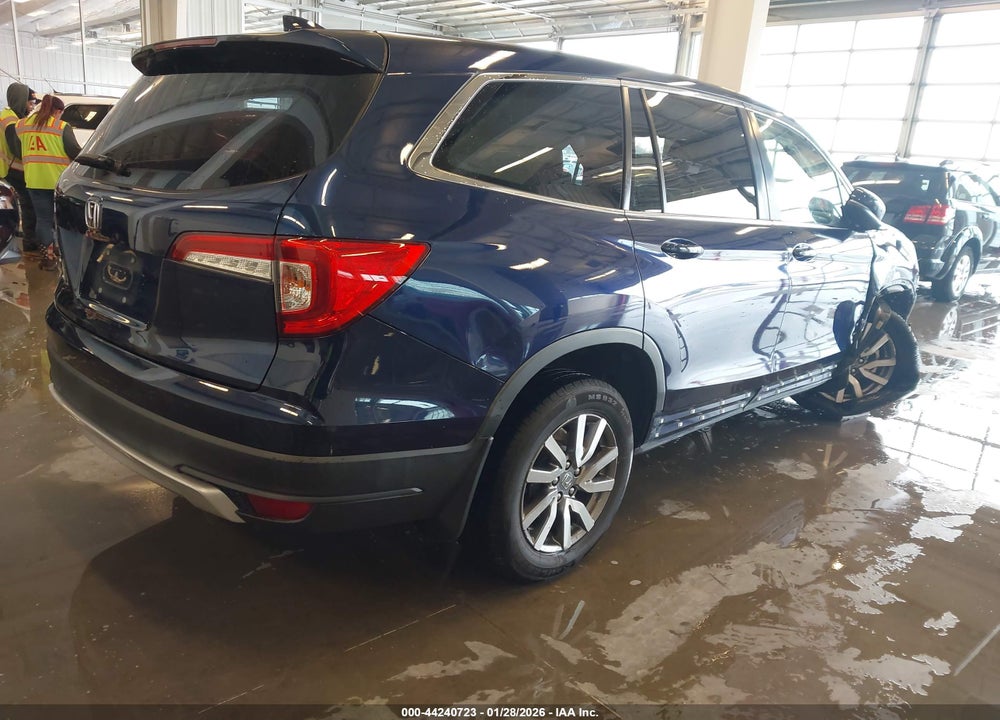 2020 HONDA PILOT 2WD EX VIN: 5FNYF5H33LB020553