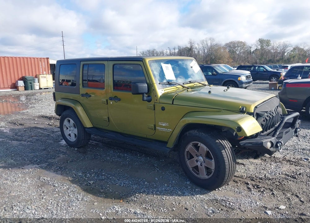 2007 JEEP WRANGLER UNLIMITED SAHARA VIN: 1J8GA59137L118582