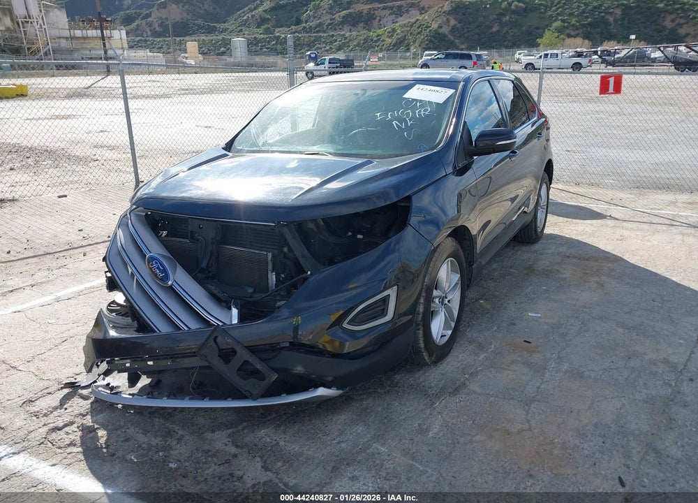 2015 FORD EDGE SEL VIN: 2FMTK3J86FBB86076
