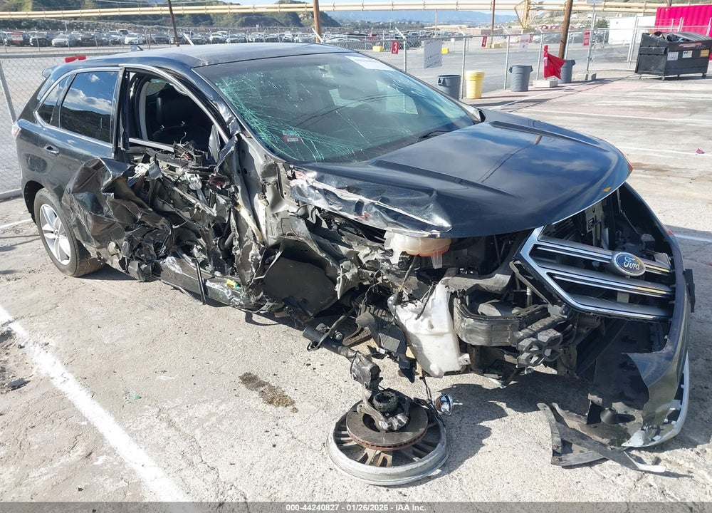 2015 FORD EDGE SEL VIN: 2FMTK3J86FBB86076