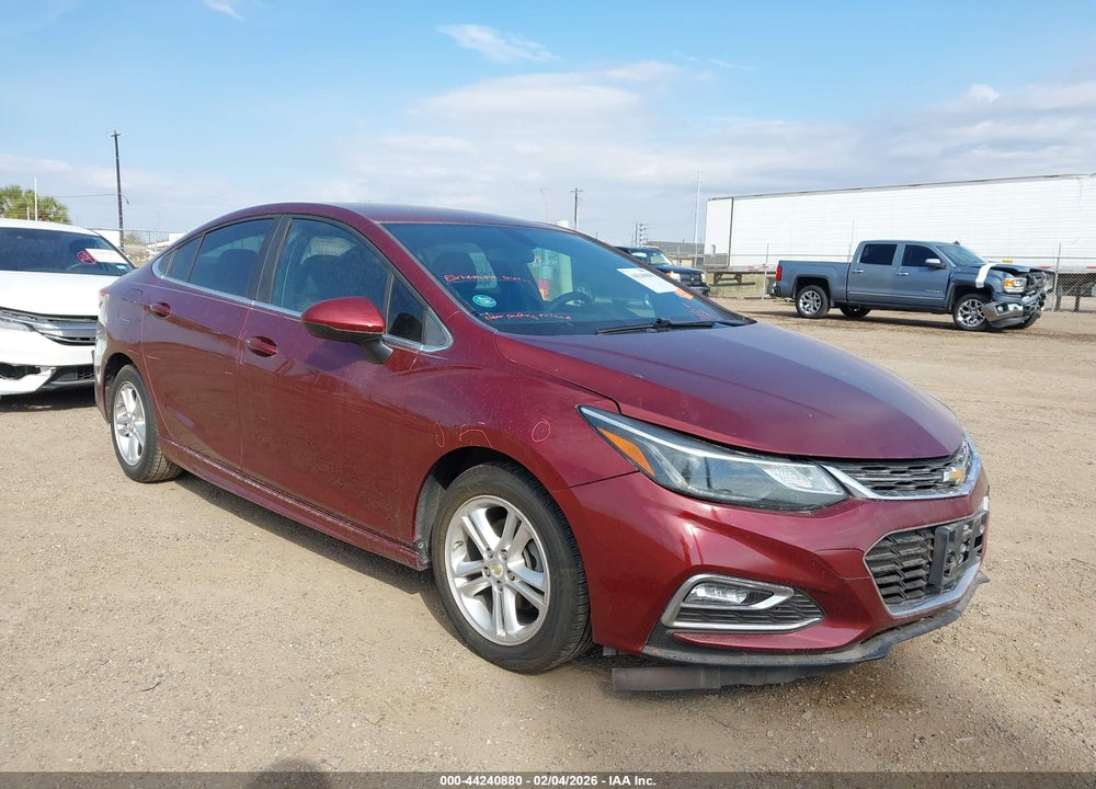 2016 CHEVROLET CRUZE LT VIN: 1G1BE5SM4G7277803