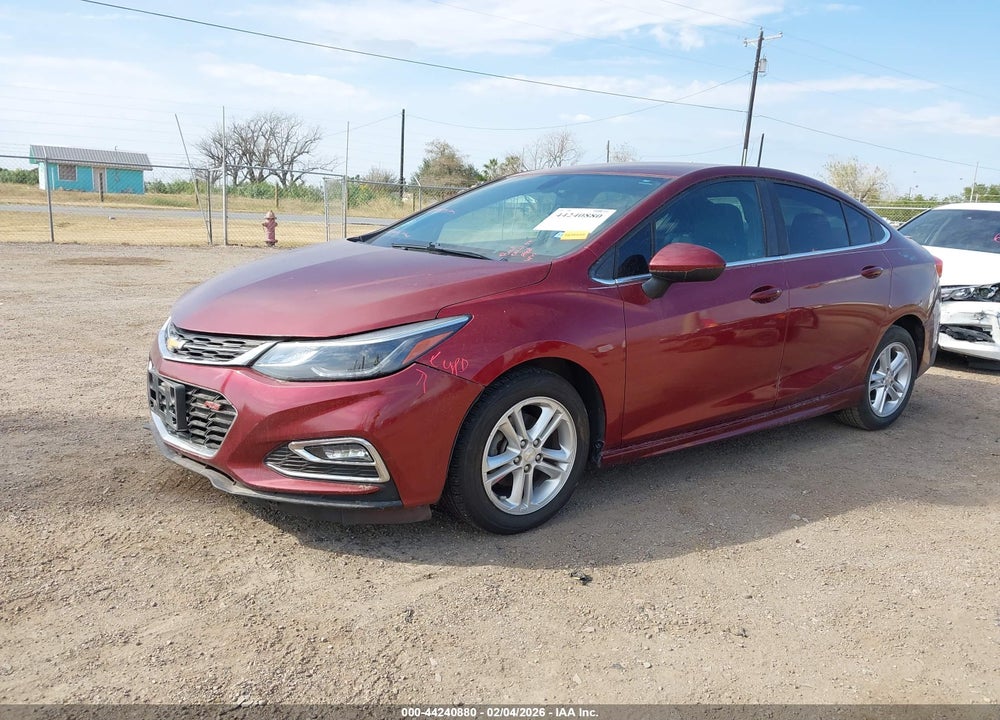 2016 CHEVROLET CRUZE LT VIN: 1G1BE5SM4G7277803