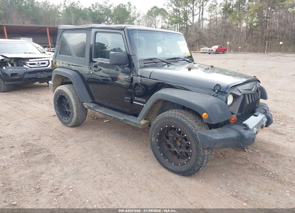 2015 JEEP WRANGLER SPORT VIN: 1C4AJWAG0FL624663