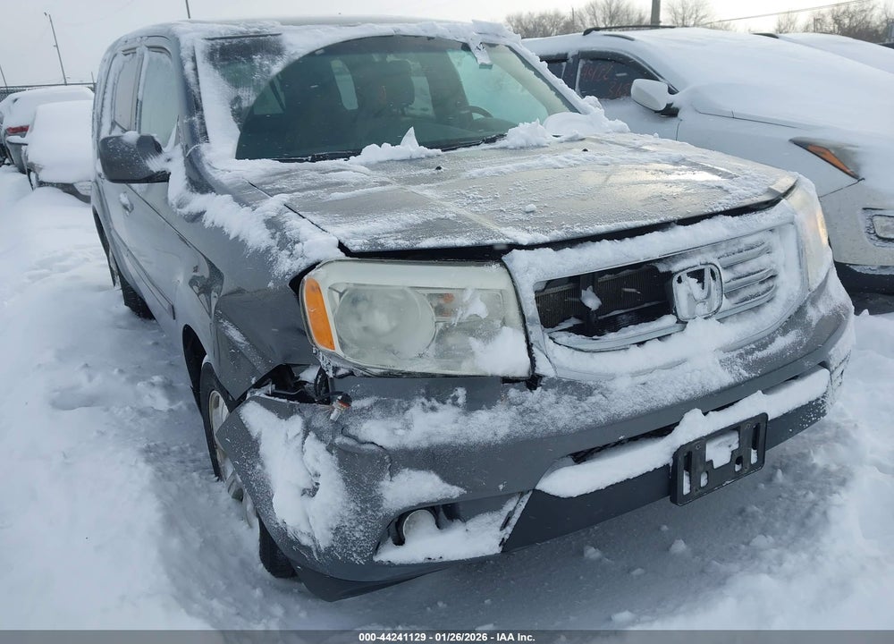 2013 HONDA PILOT EX VIN: 5FNYF4H48DB025669