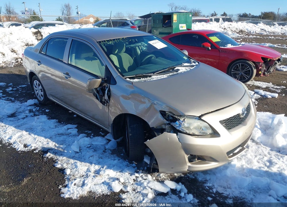 2010 TOYOTA COROLLA LE VIN: 2T1BU4EE5AC378895