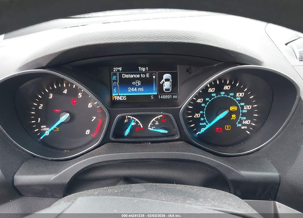 2013 FORD ESCAPE SE VIN: 1FMCU9GX9DUD02986