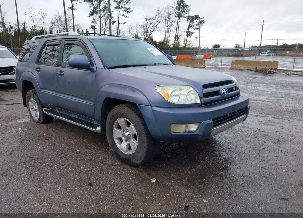 2004 TOYOTA 4RUNNER LIMITED V8 VIN: JTEBT17R948016324