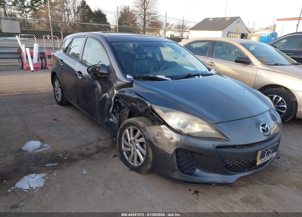 2012 MAZDA 3 I GRAND TOURING VIN: JM1BL1M70C1680154