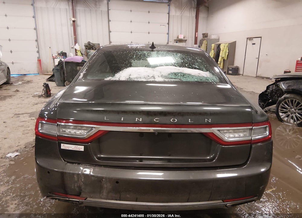 2018 LINCOLN CONTINENTAL RESERVE VIN: 1LN6L9NPXJ5603615