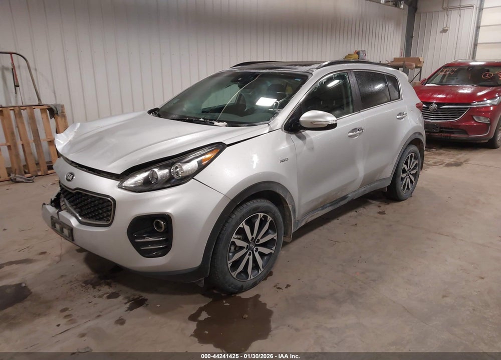 2018 KIA SPORTAGE EX VIN: KNDPNCACXJ7483094
