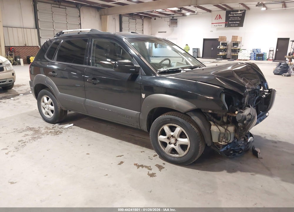 2005 HYUNDAI TUCSON GLS/LX VIN: KM8JN72D65U147899