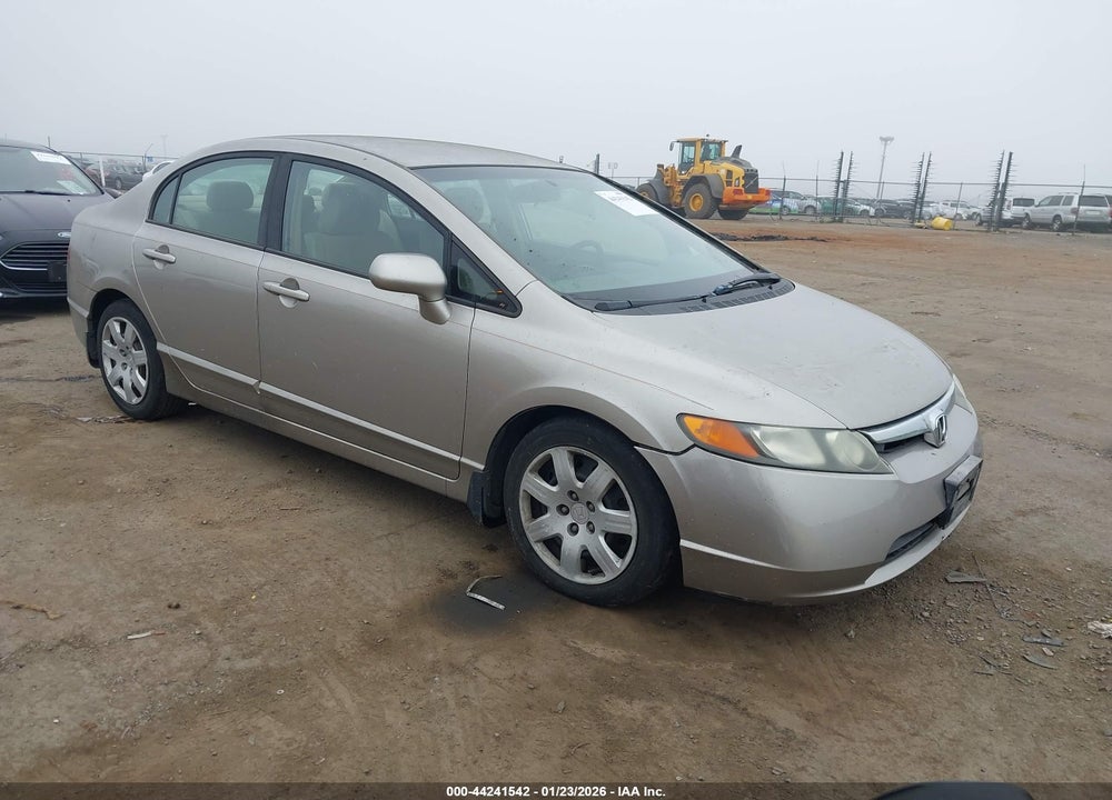 2006 HONDA CIVIC LX VIN: 1HGFA16516L058840