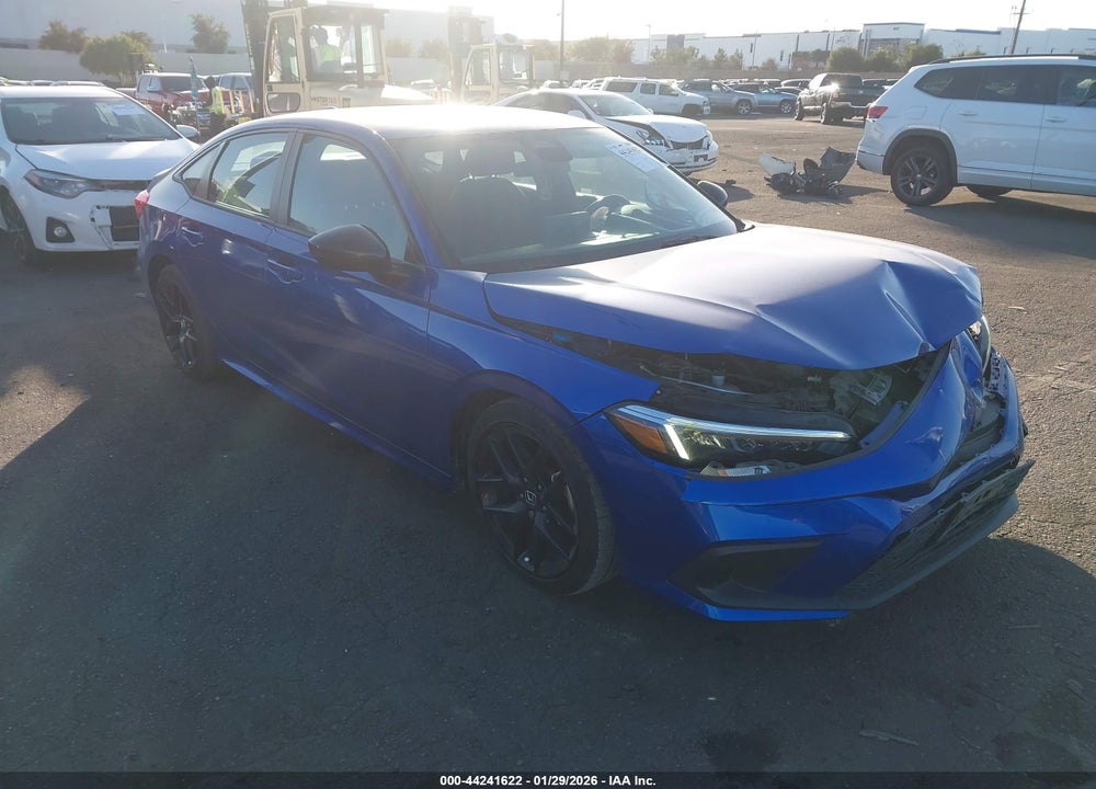 2023 HONDA CIVIC SPORT VIN: 2HGFE2F5XPH523186