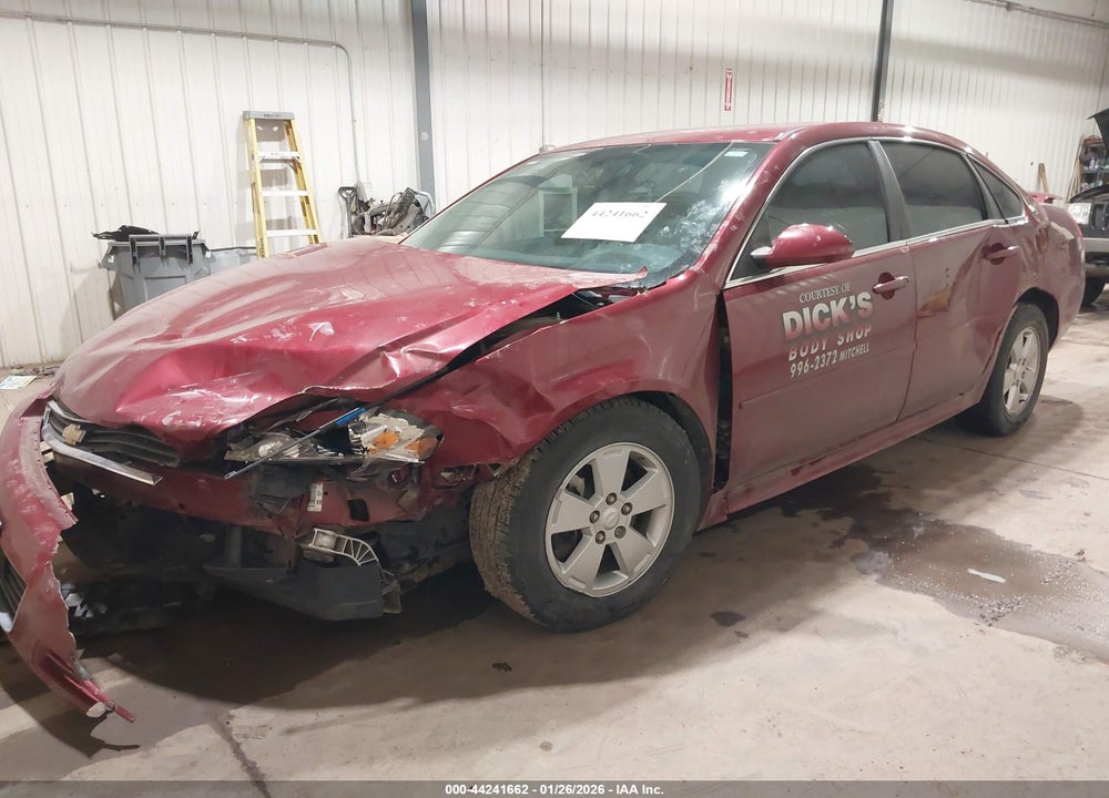 2009 CHEVROLET IMPALA LT VIN: 2G1WT57K291129602