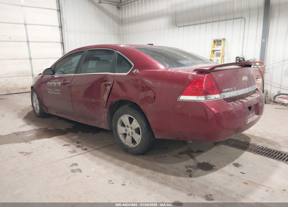 2009 CHEVROLET IMPALA LT VIN: 2G1WT57K291129602