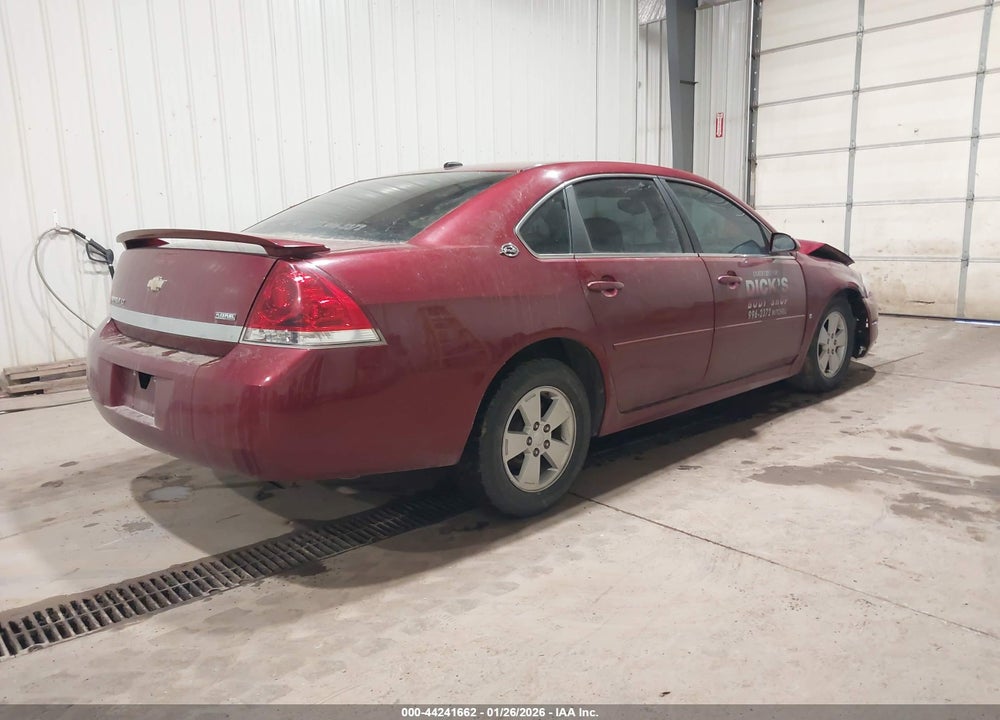 2009 CHEVROLET IMPALA LT VIN: 2G1WT57K291129602