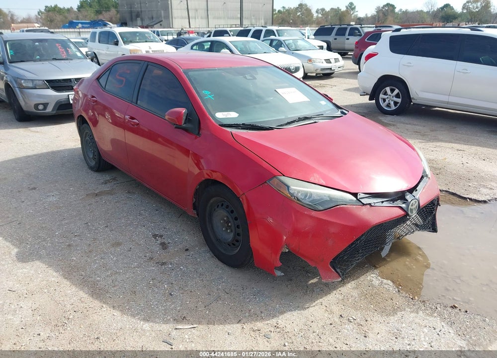2017 TOYOTA COROLLA LE VIN: 5YFBURHE6HP633959