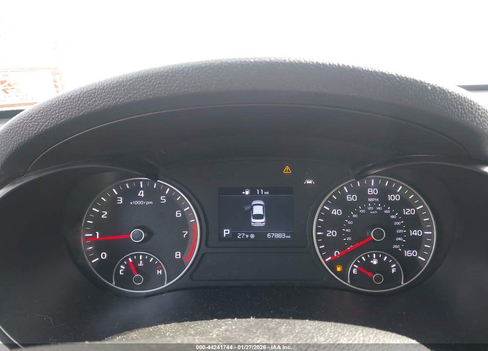 2019 KIA OPTIMA LX VIN: 5XXGT4L37KG350133