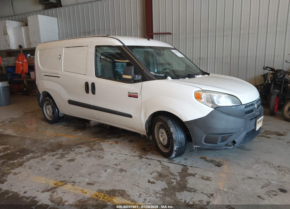 2016 RAM PROMASTER CITY TRADESMAN VIN: ZFBERFAT7G6C49285