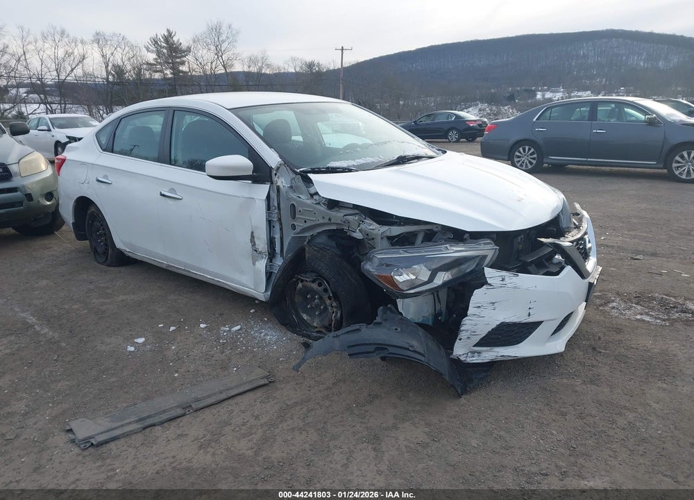 2017 NISSAN SENTRA SV VIN: 3N1AB7AP7HY408552
