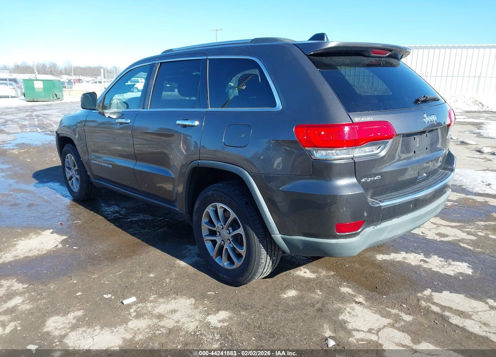 2015 JEEP GRAND CHEROKEE LIMITED VIN: 1C4RJFBG9FC645366