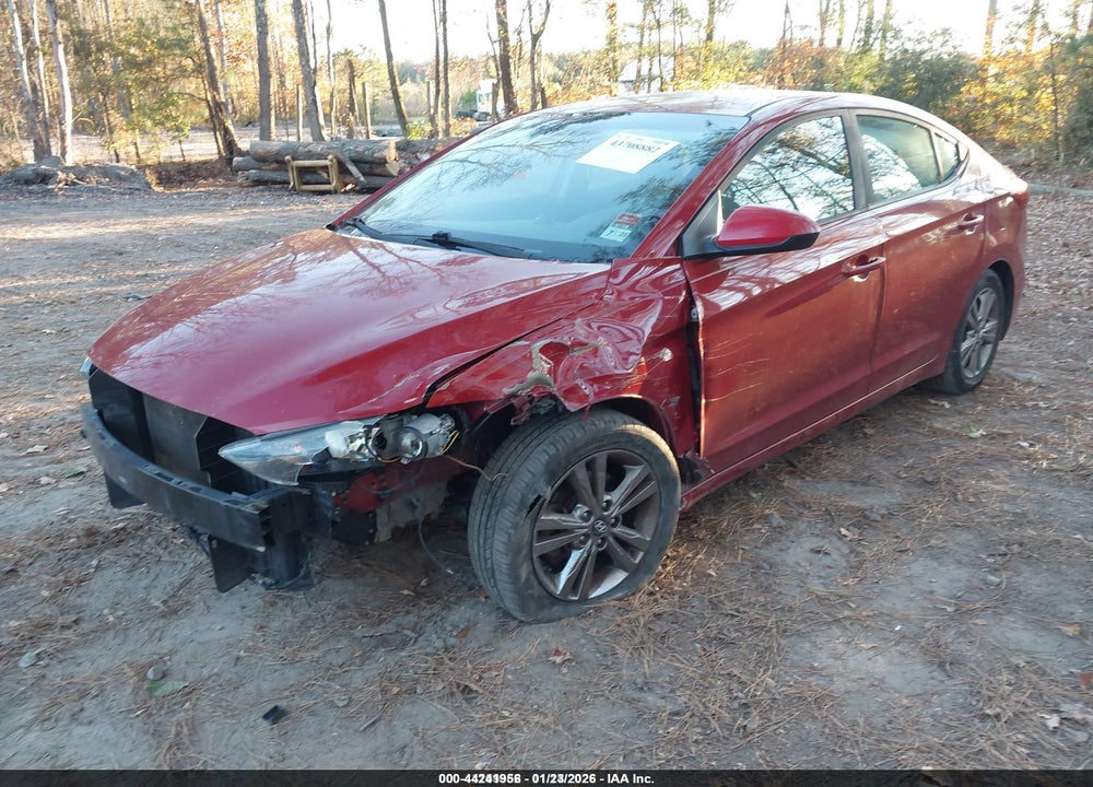 2017 HYUNDAI ELANTRA SE VIN: KMHD84LF6HU065565