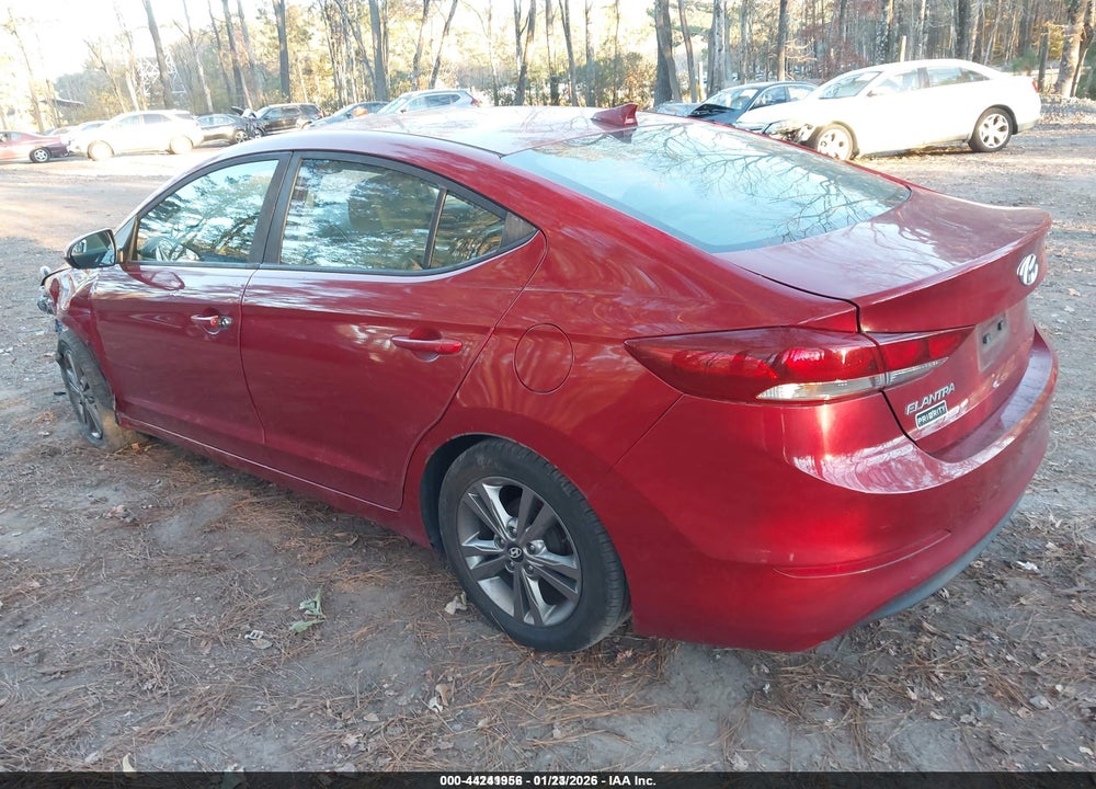 2017 HYUNDAI ELANTRA SE VIN: KMHD84LF6HU065565