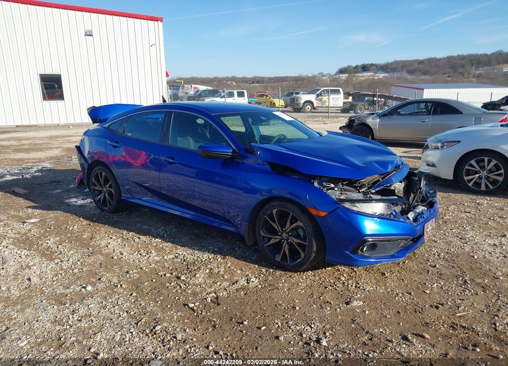 2019 HONDA CIVIC SPORT VIN: 19XFC2F83KE005956