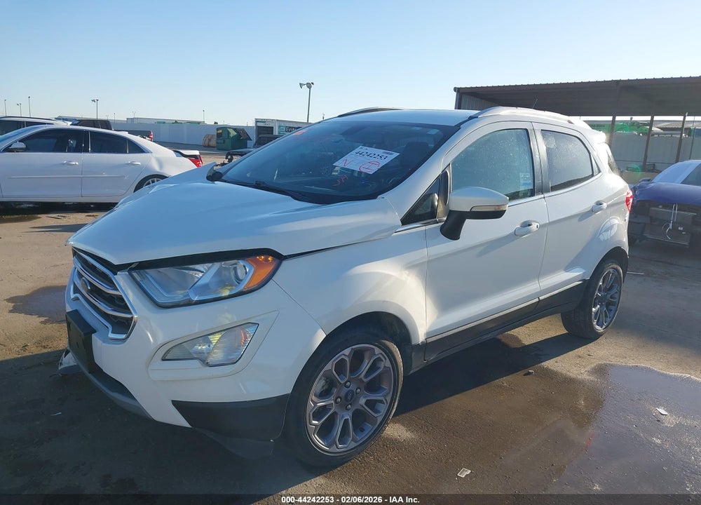 2018 FORD ECOSPORT TITANIUM VIN: MAJ3P1VE5JC204477