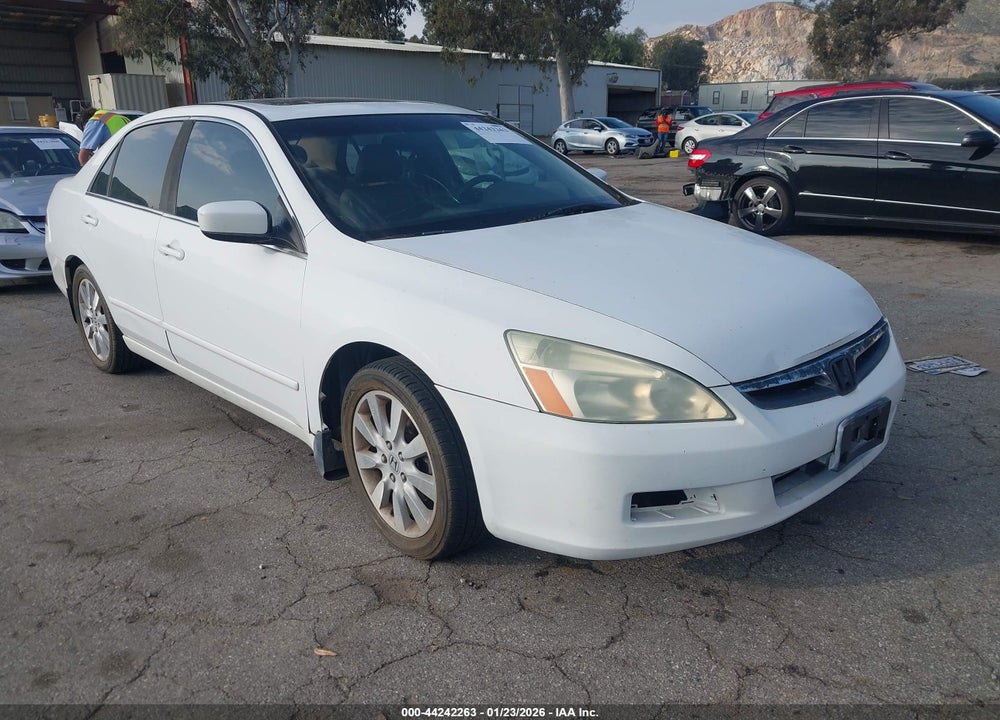 2007 HONDA ACCORD 3.0 EX VIN: 1HGCM66527A001633