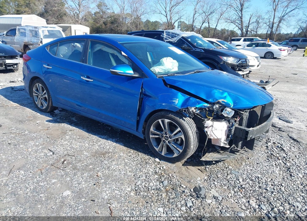 2017 HYUNDAI ELANTRA LIMITED VIN: KMHD84LF1HU228672