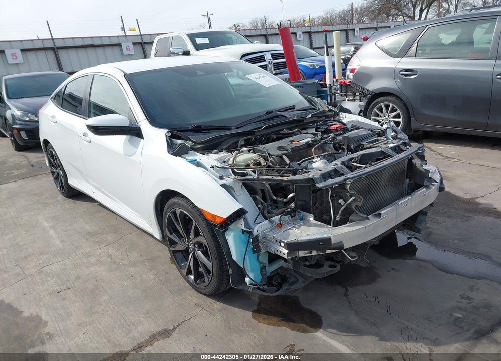 2020 HONDA CIVIC SPORT VIN: 2HGFC2F83LH504649