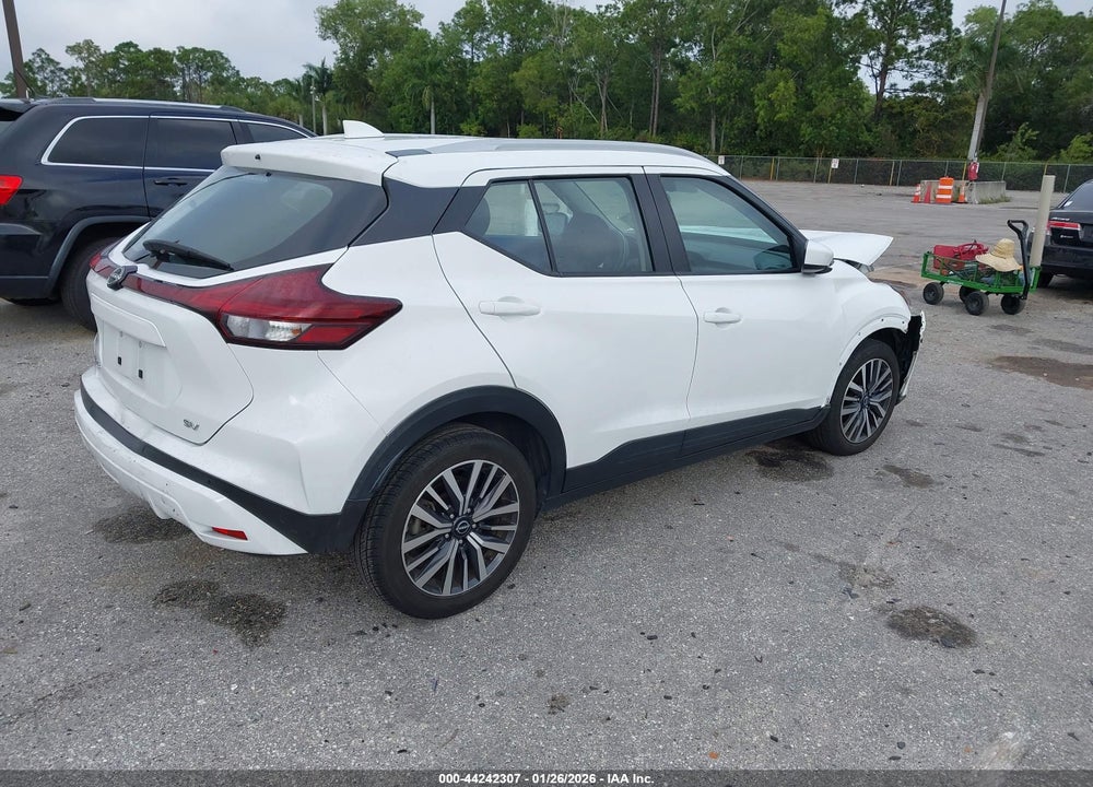 2022 NISSAN KICKS SV XTRONIC CVT VIN: 3N1CP5CV9NL491145
