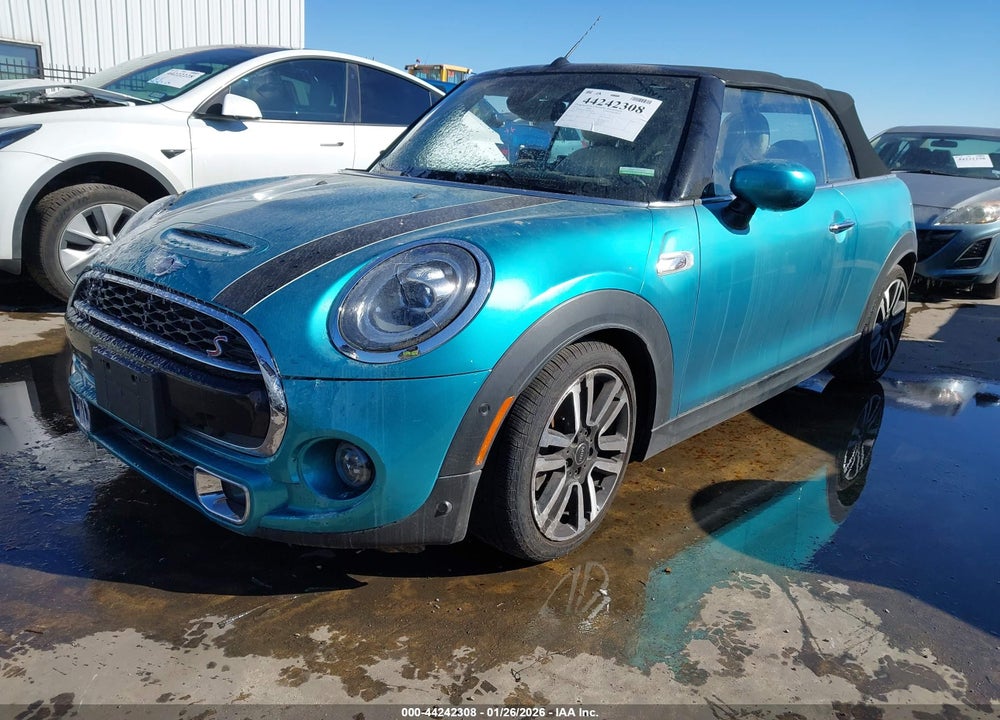 2021 MINI CONVERTIBLE COOPER S VIN: WMWWJ5C0XM3N21583