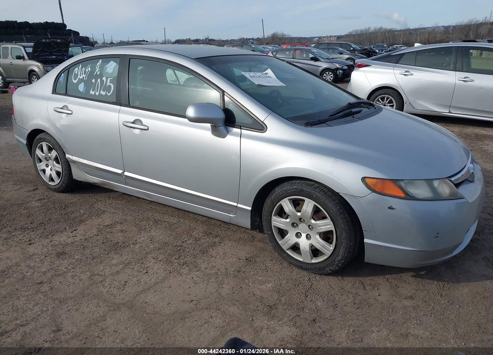 2006 HONDA CIVIC LX VIN: 1HGFA15596L145340