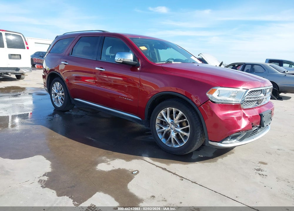 2014 DODGE DURANGO CITADEL VIN: 1C4SDHET6EC481442
