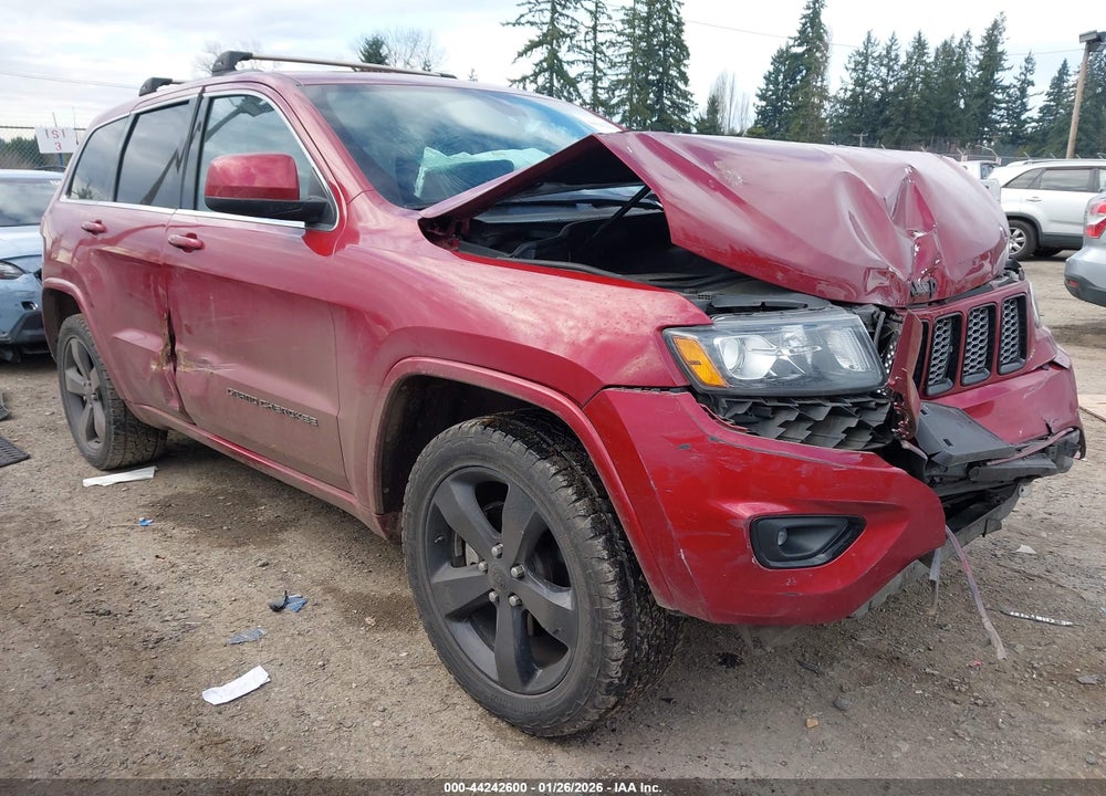2015 JEEP GRAND CHEROKEE ALTITUDE VIN: 1C4RJFAGXFC607016