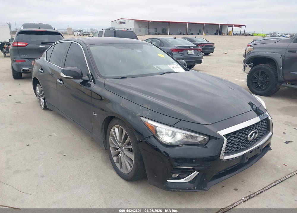 2018 INFINITI Q50 3.0T LUXE VIN: JN1EV7AP2JM363554