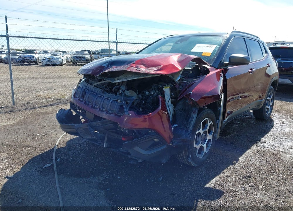2022 JEEP COMPASS TRAILHAWK 4X4 VIN: 3C4NJDDB1NT115898