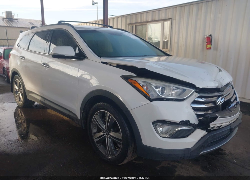 2014 HYUNDAI SANTA FE GLS VIN: KM8SN4HF2EU071772