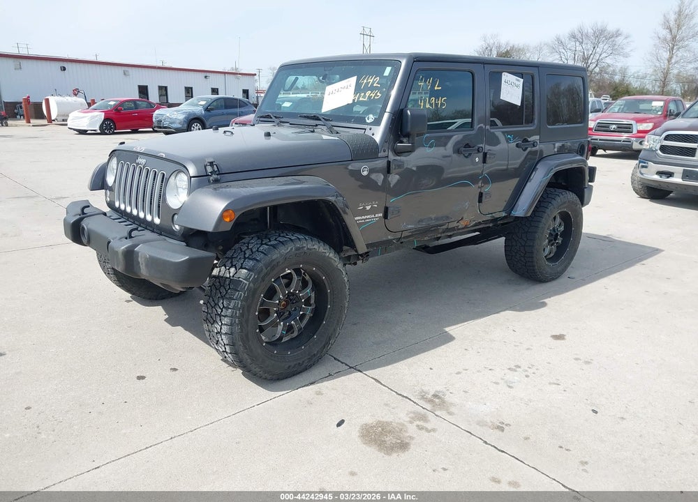 2017 JEEP WRANGLER UNLIMITED SAHARA VIN: 1C4HJWEG8HL649242