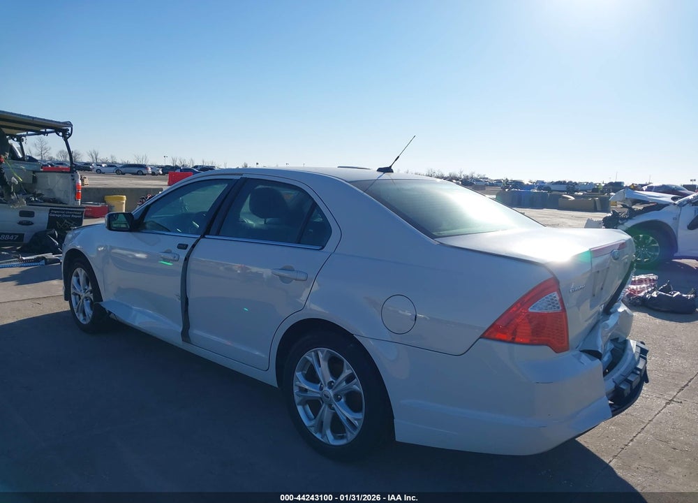 2012 FORD FUSION SE VIN: 3FAHP0HA6CR181076