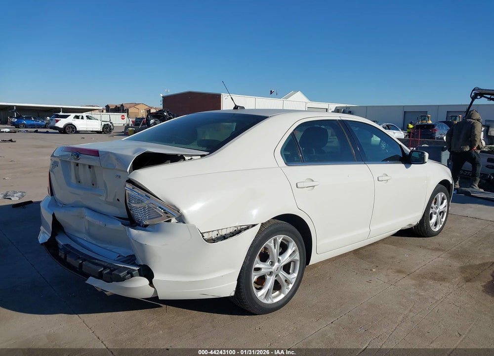 2012 FORD FUSION SE VIN: 3FAHP0HA6CR181076