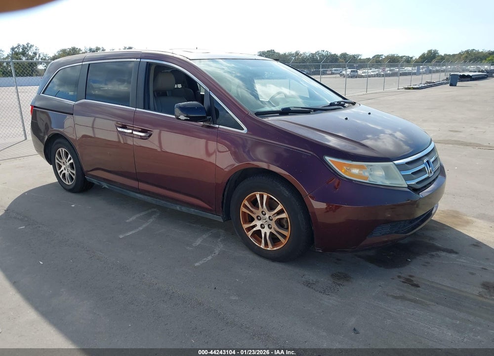 2013 HONDA ODYSSEY EX-L VIN: 5FNRL5H65DB019980