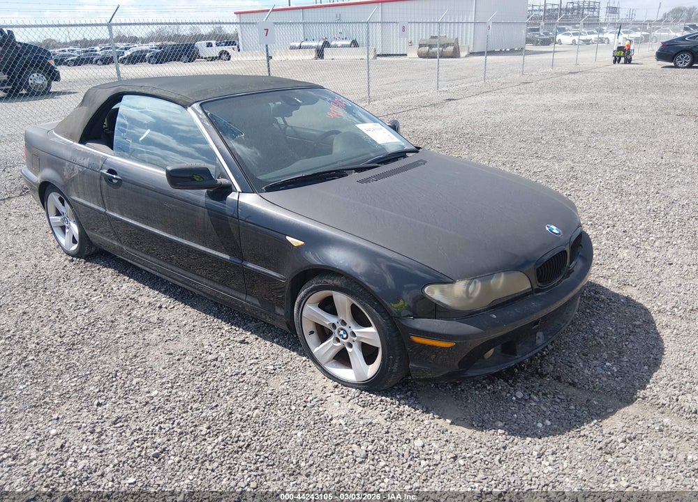2004 BMW 325CI VIN: WBABW334X4PL30617