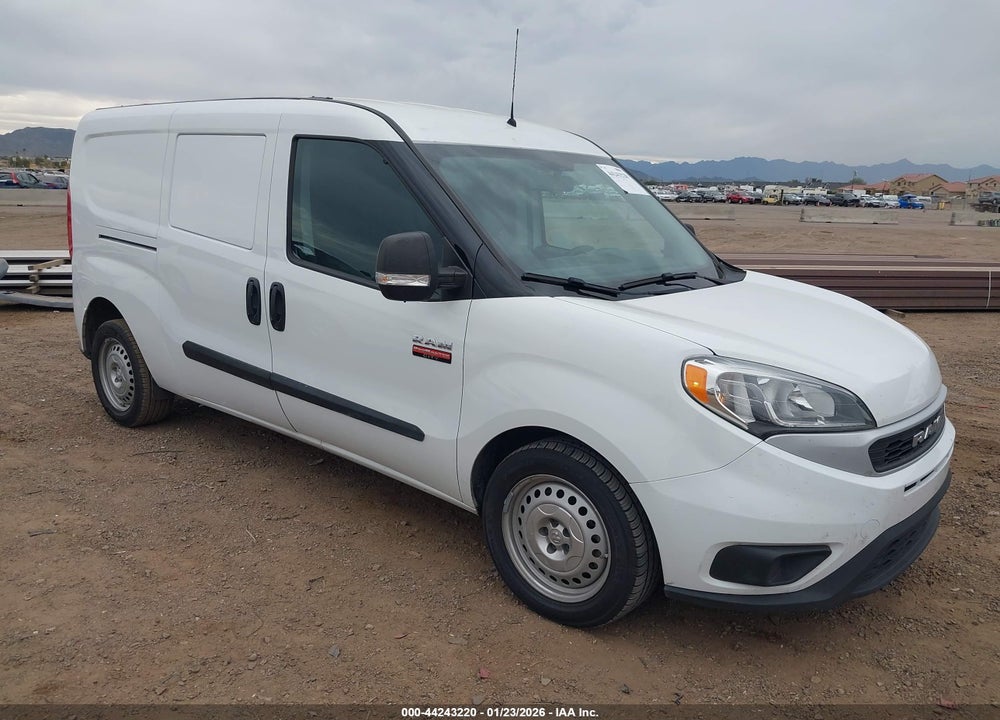 2022 RAM PROMASTER CITY CARGO VAN VIN: ZFBHRFAB0N6Y24700