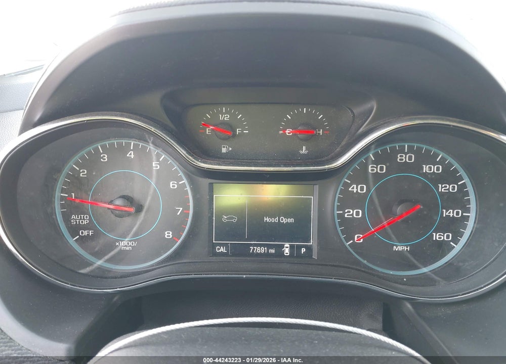 2017 CHEVROLET CRUZE LT AUTO VIN: 1G1BE5SM6H7240429