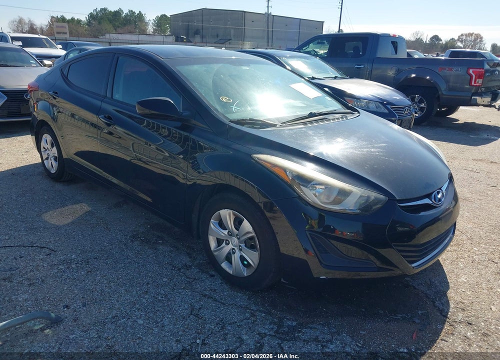 2016 HYUNDAI ELANTRA SE VIN: 5NPDH4AE6GH776769